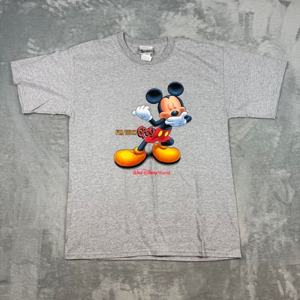 Disney Men's Grey T-shirt